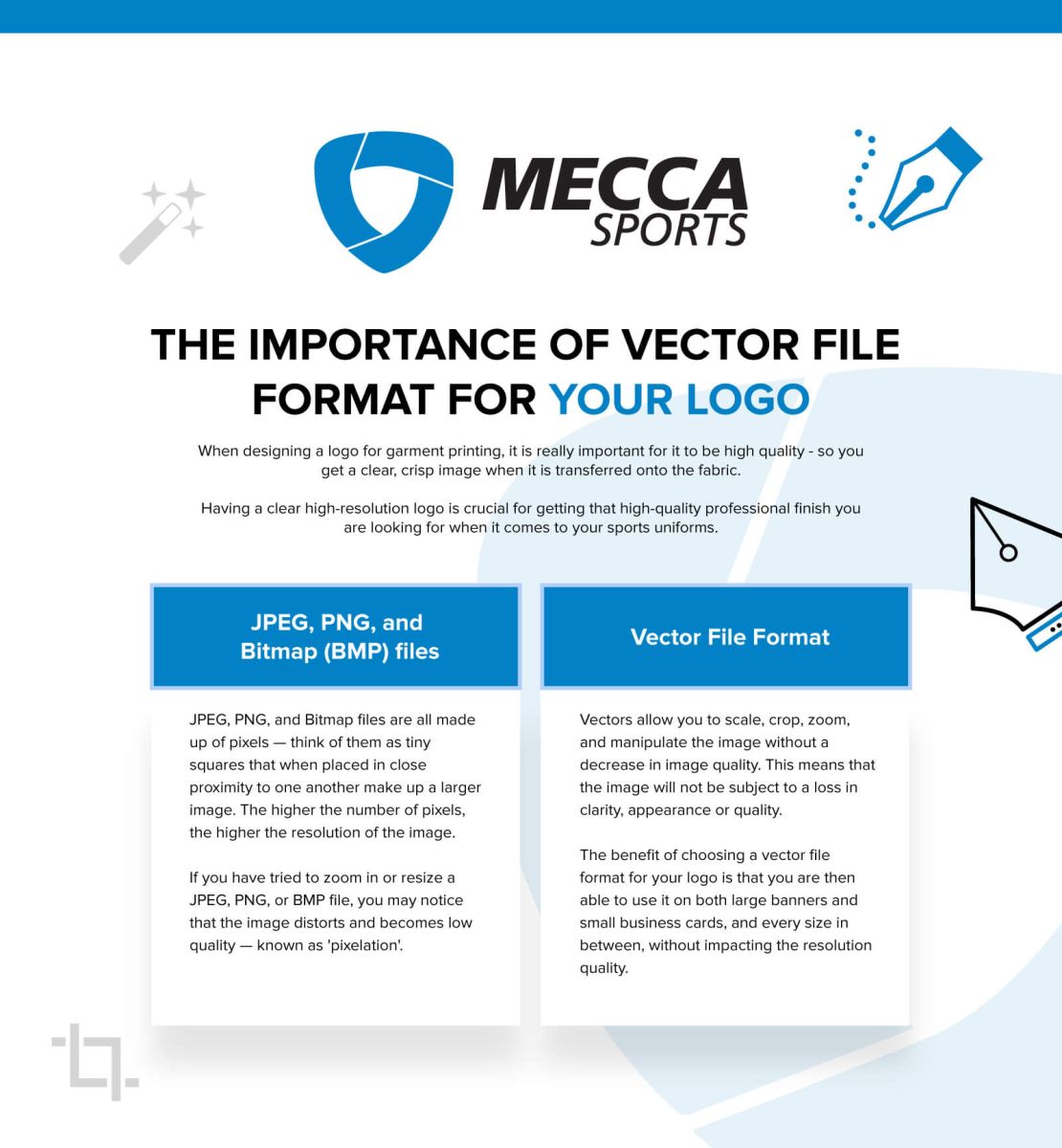 The Importance of Vector File Format For Your Logo Mecca Sports